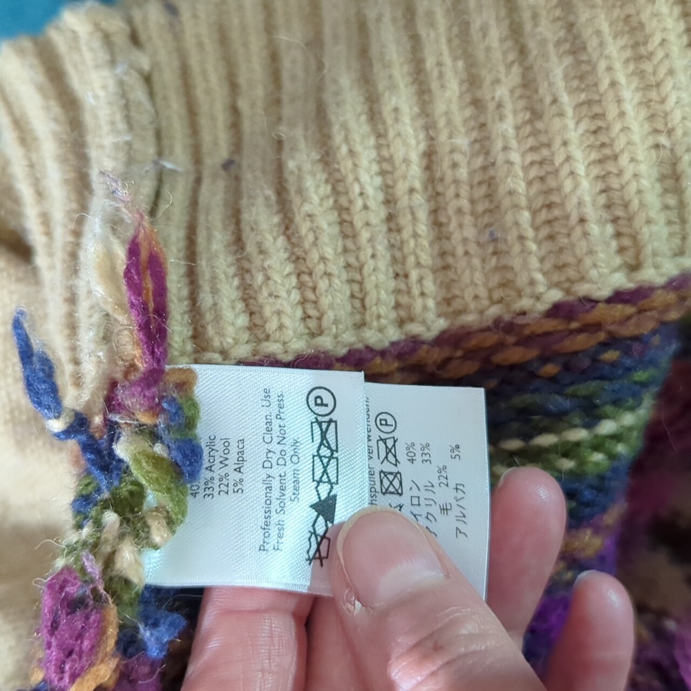 Eddie Bauer Aztec Cardigan - Picture 4 of 4